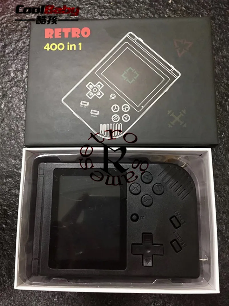 DHL Coolboy ретро мини 2 портативная игровая консоль эмулятор Встроенный 400 игр