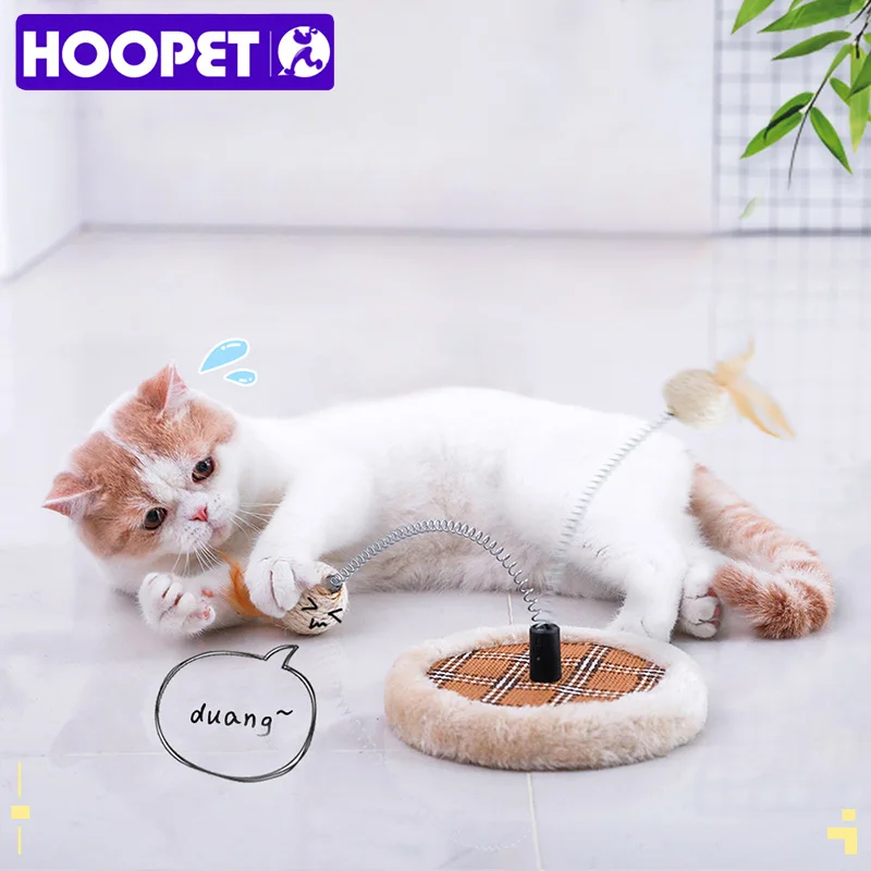 HOOPET кошка вращающаяся Игрушка Животные игрушки для домашних животных Забавный