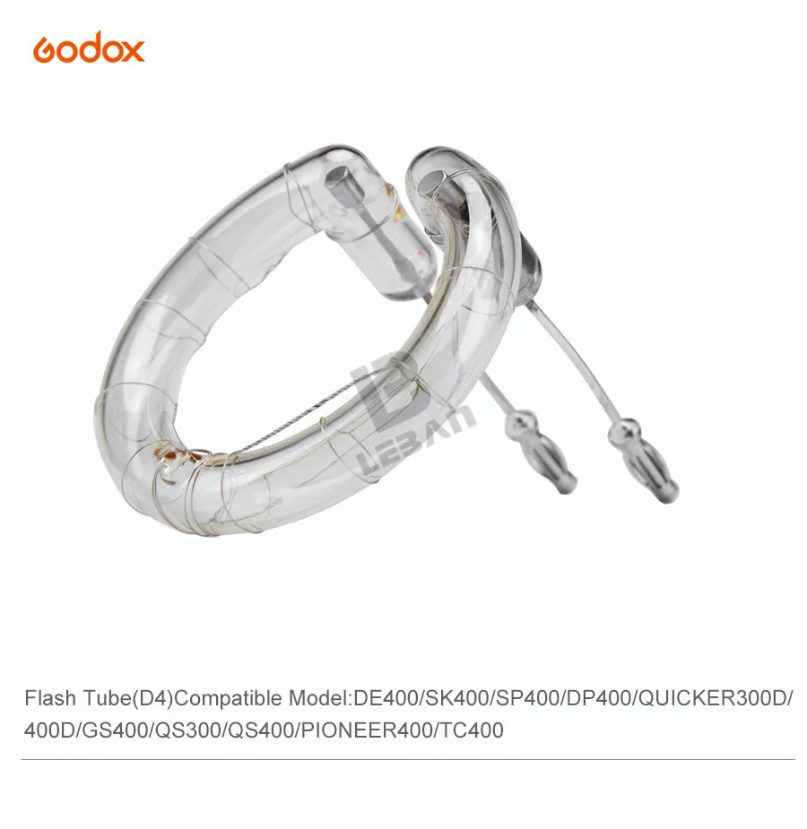 Godox 400Ws запасное кольцо ламповая вспышка совместимый для уличной вспышки Godox DE400 TC400 SK400 DP400 GS400 QS300 QS400 быстрее 300D/400D Pioneer 400