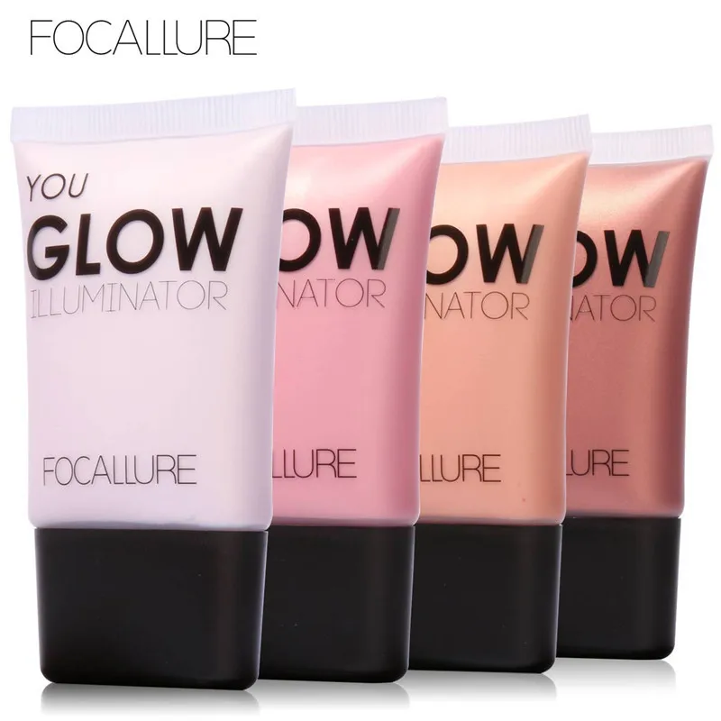

Focallure 4 Pcs/Set Concealer Liquid Foundation Makeup Contour Face Cream Natural Professional Corrector Liquid Make Up