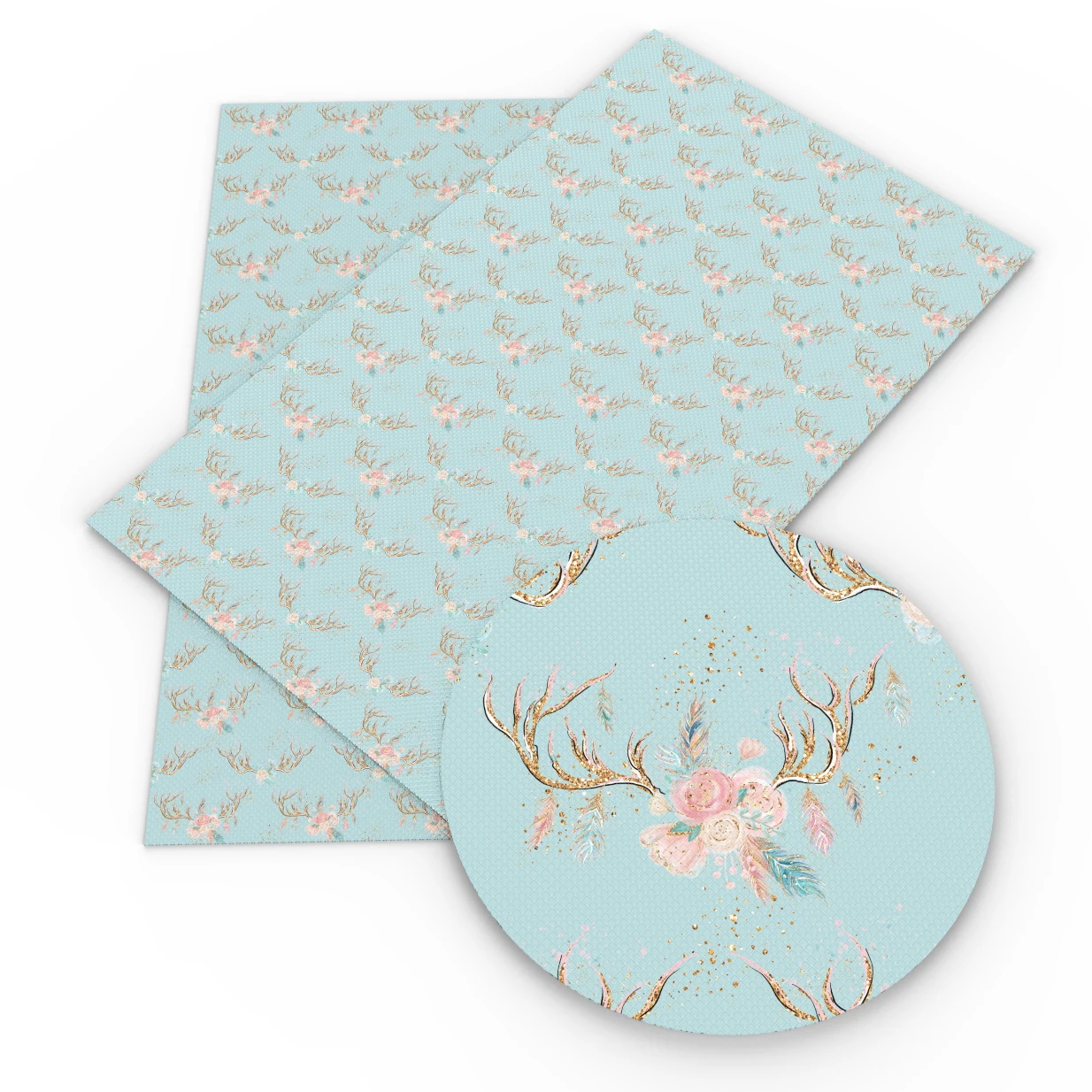 1073357001 David accessories 20*34 см Happy год и принтом в виде сердечек, животных искусственная синтетическая кожа, сделай сам, декоративная одежда Knotbow сумки, 1Yc5077 - Цвет: 1073357001