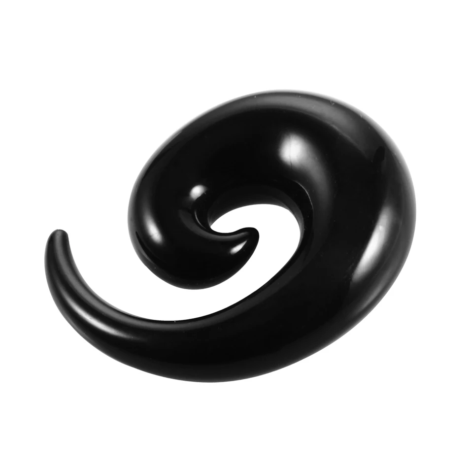 2 шт./лот акриловые спиральные затычки для ушей и туннели ушные растяжки