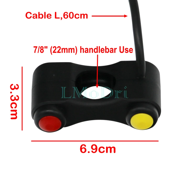 LMoDri оптовая продажа мотоциклетный переключатель электрический велосипед скутер