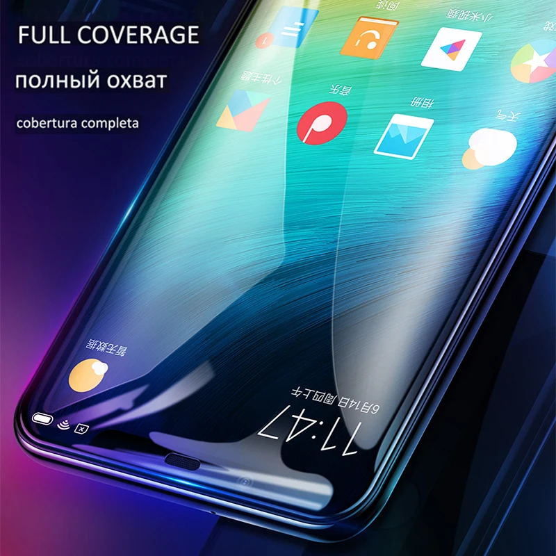 6D закаленное стекло пленка для huawei honor 20 Lite полная защита от клея телефонов honr 10 10i