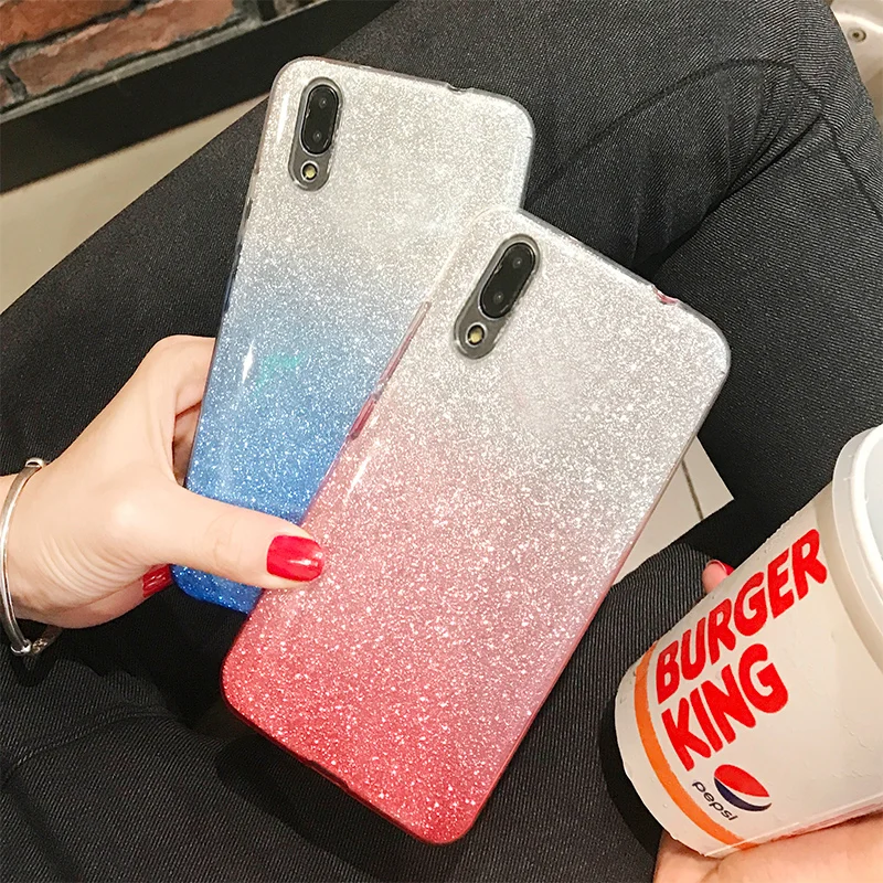 Блестящий чехол для Samsung Galaxy A30 A20E A20 A40 A50 A70 A60 M10 M20 M30 J2 Core J8 A7 A6 A8 J4 J6 Plus 2018 J7 J5
