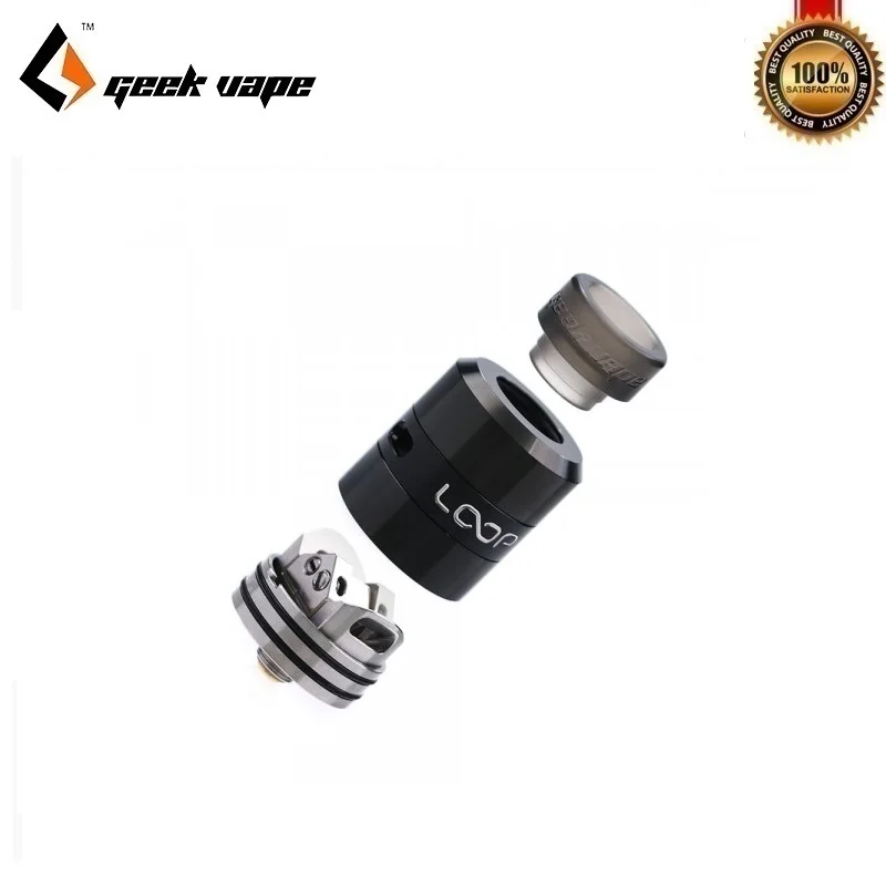 Geekvape петля RDA 24 мм Vape танк с уникальным W форменной сборки колода минимизирует