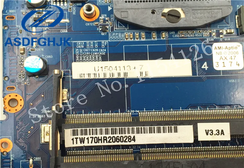 Материнская плата для ноутбука 6 71 W15H0 D03A Hasee Raytheon CLEVO W170HR материнская DDR3|laptop