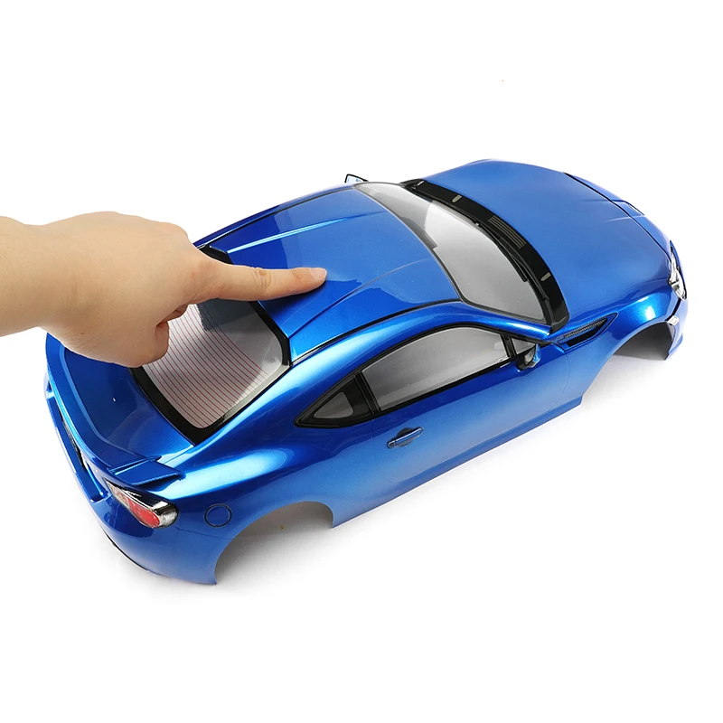 1/10 Электрический Touring RC корпус автомобиля оболочка Killerbody 48576 BRZ металлик-синий