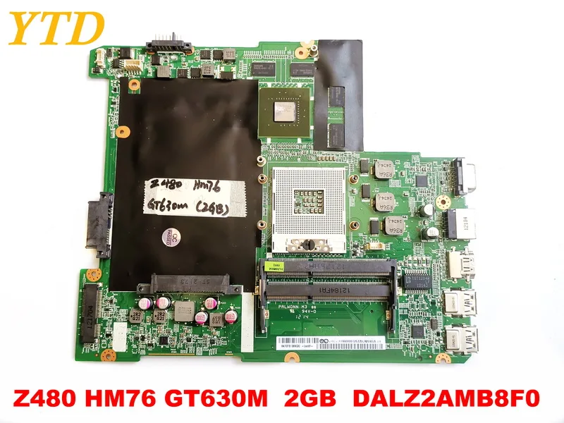 Оригинальная материнская плата для ноутбука Lenovo Z480 HM76 GT630M 2 Гб DALZ2AMB8F0