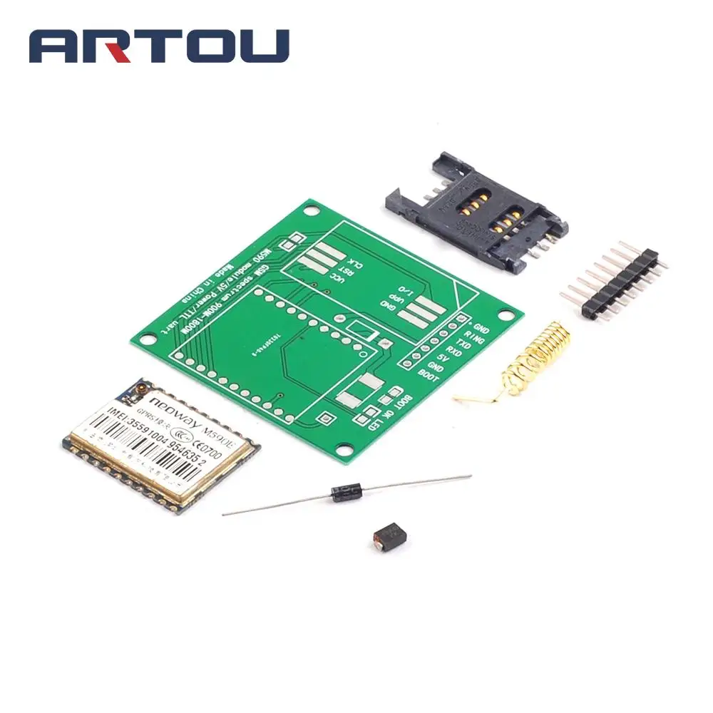 M590E GSM GPRS плата модуля частоты SMS сообщения Diy наборы M590 стандартный набор
