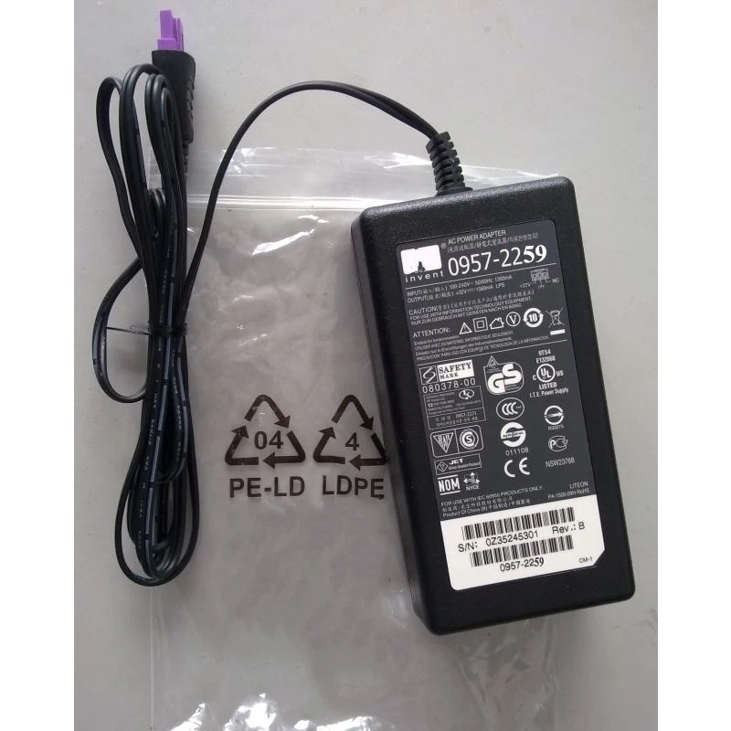 Vilaxh 0957 2259 32V 1560ma dc и 100V 240V ~ 50 60HZ для принтера HP адаптер питания переменного тока