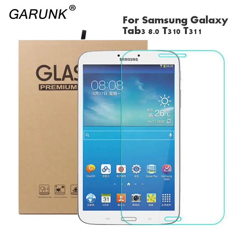Закаленное стекло для Samsung Galaxy Tab3 7 0 T310 T311 3 мм 2.5D 9H Взрывозащищенная защитная