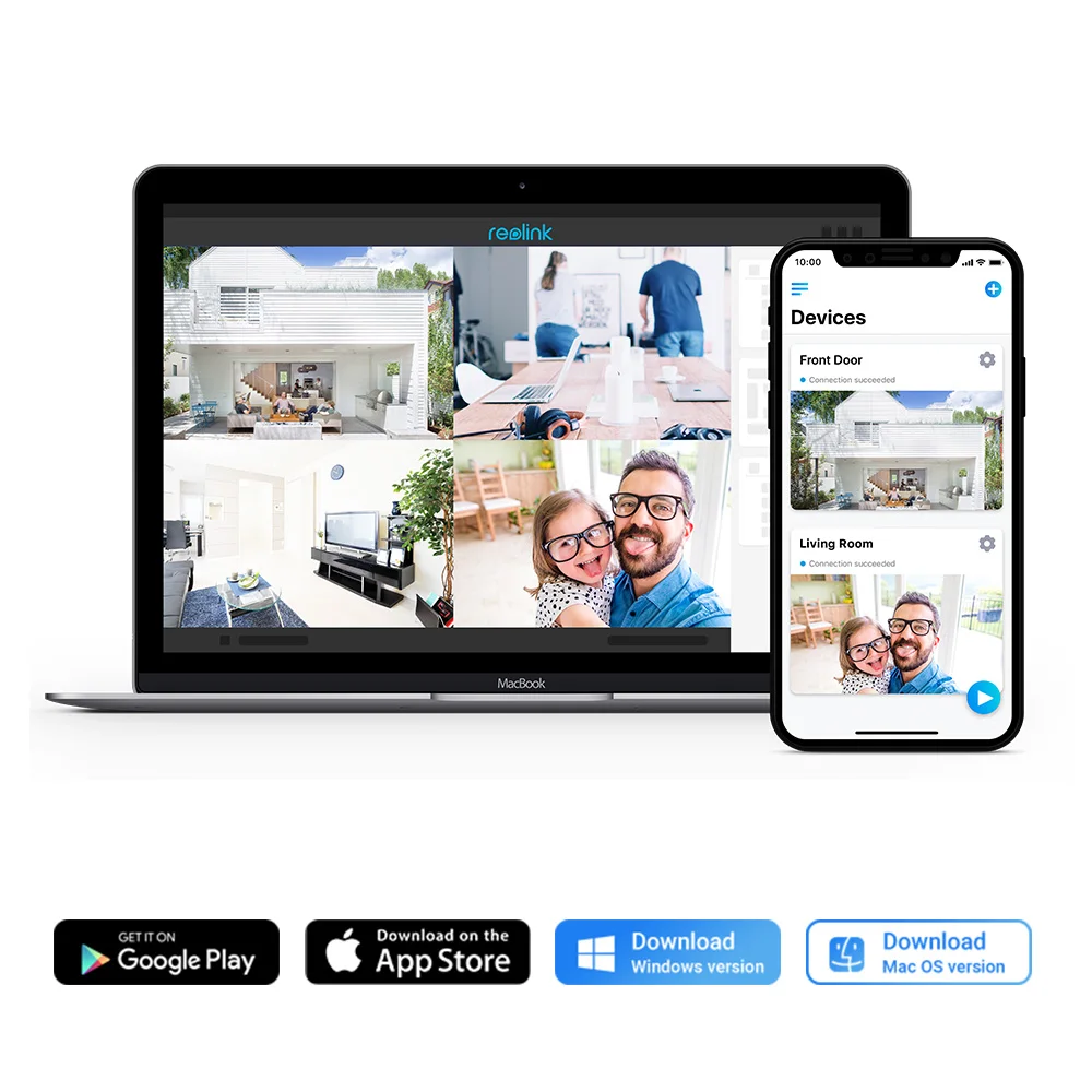 Reolink RLC 511W 5MP 2 4G/5G WiFi камера 4x оптический зум слот для sd карты ночное видение 2560x1920 IP