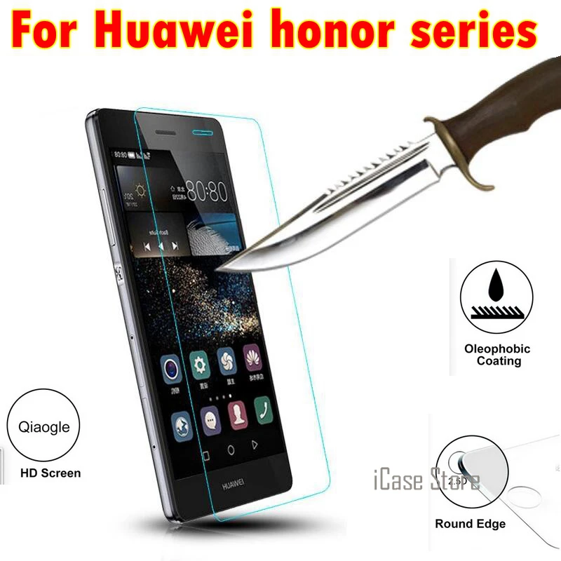 Премиум закаленное Стекло для Huawei Honor 8 6 Plus 5x 3x 4C 4x защитный Экран Плёнки случае |