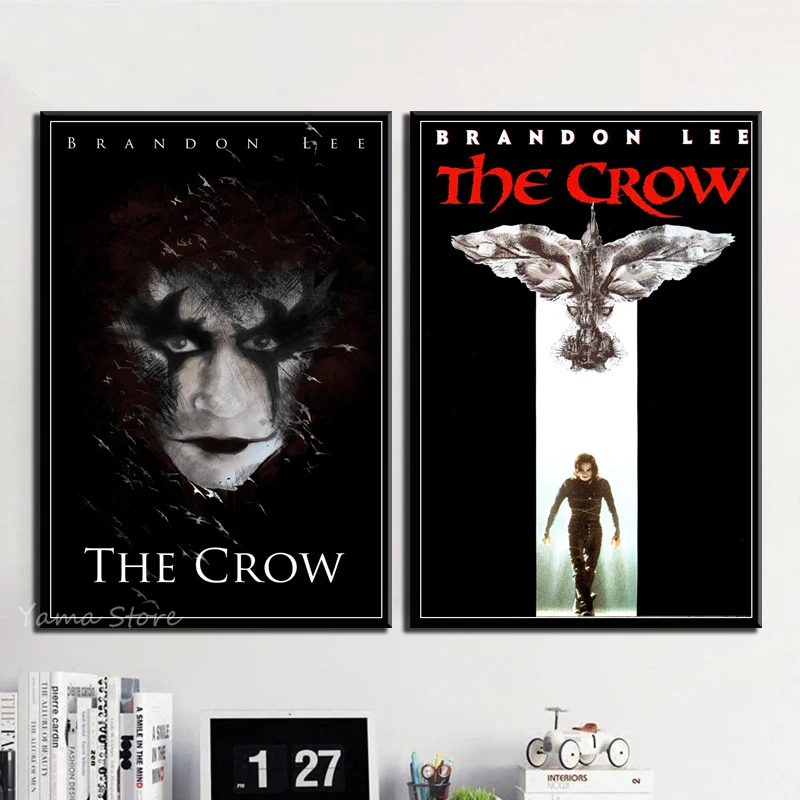 P584 ворона классический ужас фильм художественная живопись Шелковый Холст плакат