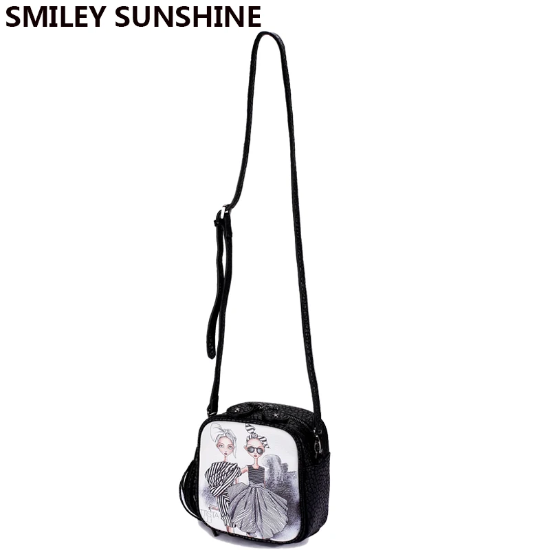 SMILEY SUNSHINE брендовые модные сумки через плечо женские маленькие сумки-мессенджеры