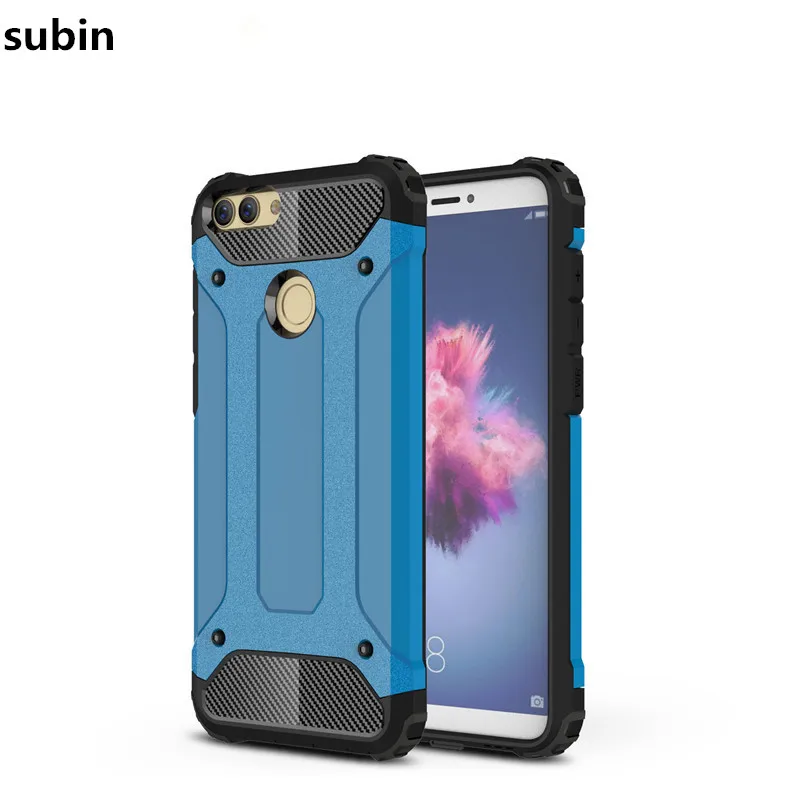 For Huawei P Smart case cover funda New Luxury Shockproof bumper protect smartphone back coque |