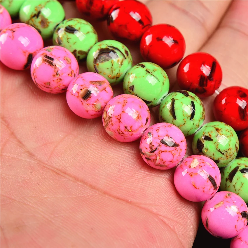 2019 New Arrival 6-12mm Fashion Artifical Shell Pine Beads For Jewelry Making Costume Jewelery Bracelets | Украшения и аксессуары