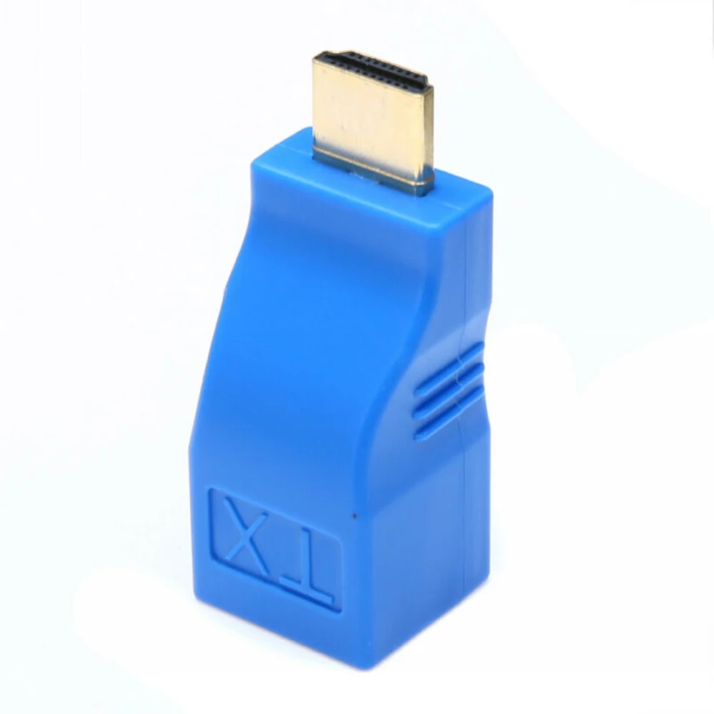 1 пара 1080 P HDMI удлинитель к RJ45 над Cat 5e/6 сетевой LAN Ethernet адаптер| |