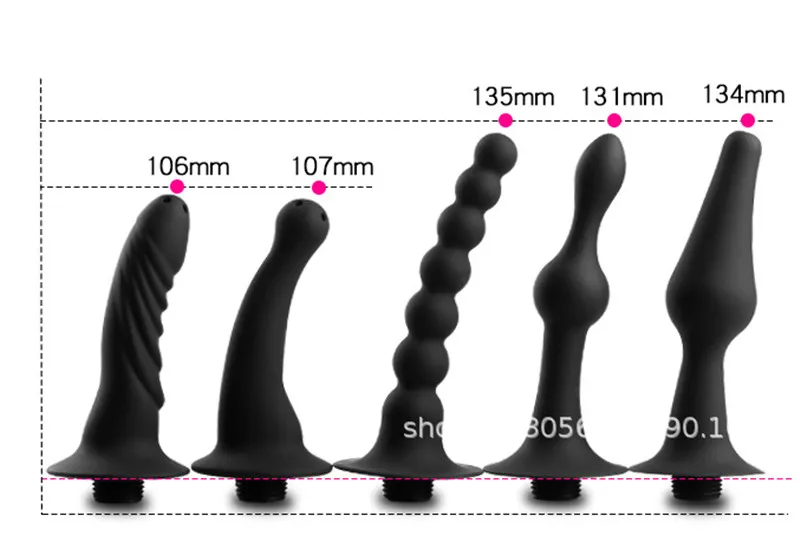 Анальная пробка силиконовая очиститель анального отверстия бутылочка для мытья