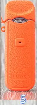 5 Lovekeke декоративная защитная крышка, наклейка, силиконовый чехол для smok nord Pod Kit Vape - Цвет: 5