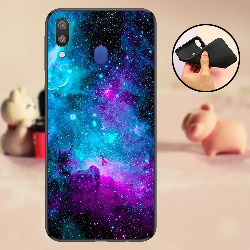 Черный Защитный чехол для Samsung A30 задняя крышка из силикона ТПУ A305F A 30 2019 A30S