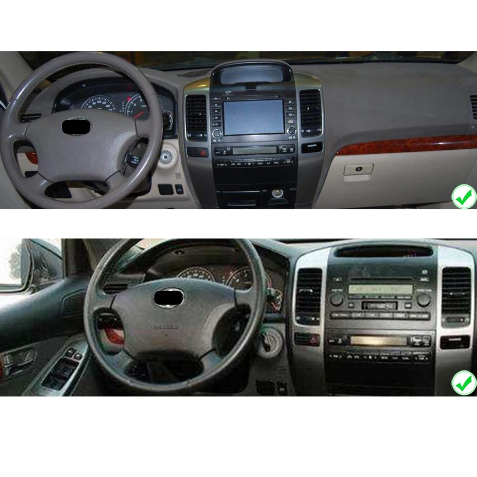 Ips DSP Android 9,0 4G 64G gps мультимедийный экран для Toyota LAND CRUISER Prado 120 Lexus GX470 навигационное радио Восьмиядерный без DVD