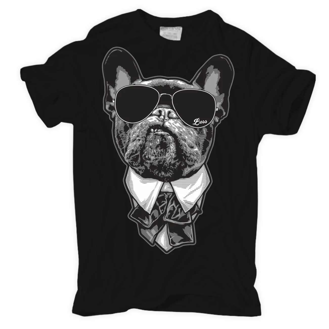 Funny Clothing Casual Short Sleeve Tshirts T-Shirt French Bulldog Hunde Dogs Franzosische Bulldogge Trend Neu Original | Мужская одежда