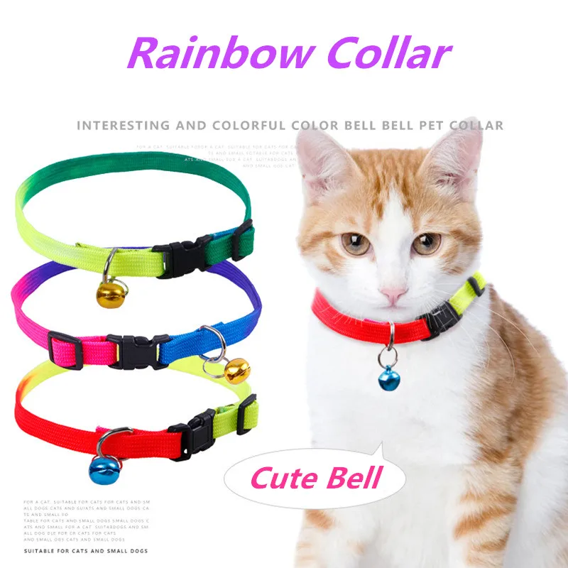 Новинка 2021 Ошейники для домашних животных милый нейлоновый ошейник собак и кошек