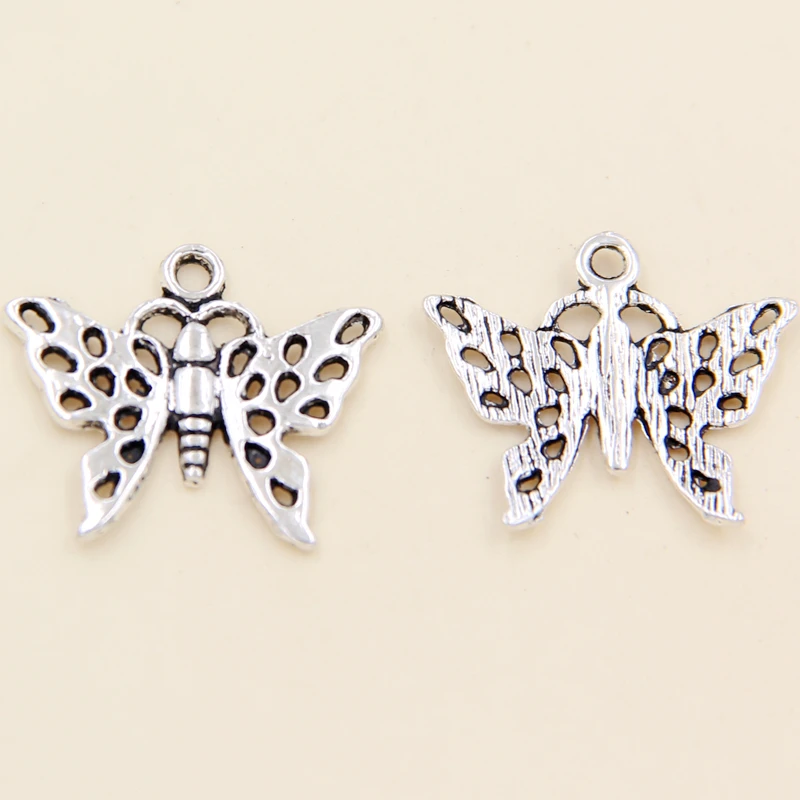 60 шт. подвески в виде бабочек | Украшения и аксессуары