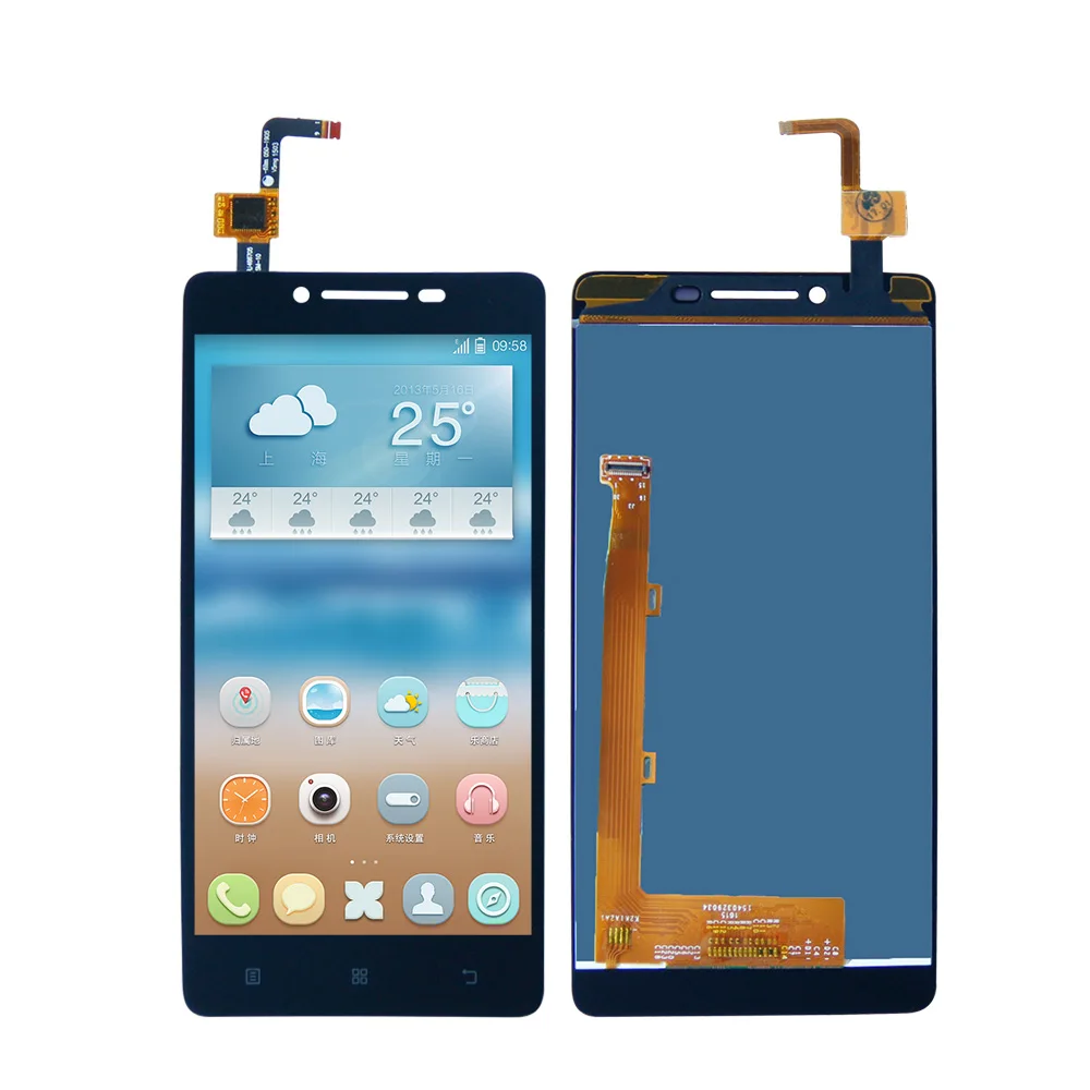 5.0 Inch For Lenovo K3 K30-T A6000 LCD Display Touch Screen Digitizer Assembly Free Tools | Мобильные телефоны и