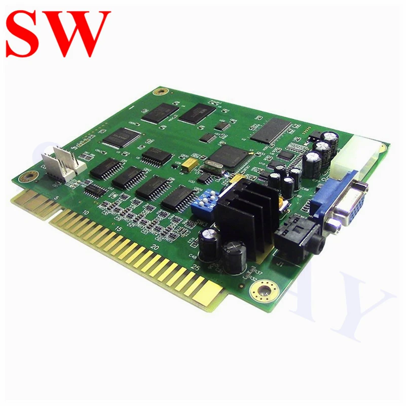 60 в 1 Классическая игровая печатная плата Jamma PCB карта выход CGA VGA для коктейльной