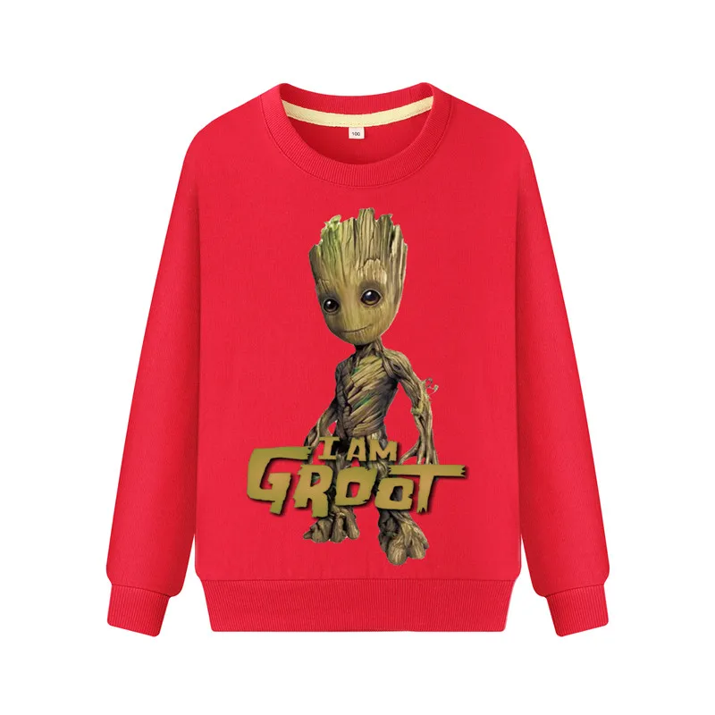 Детский свитер с героями мультфильмов I'm Groot одежда для малышей 100% хлопок топы