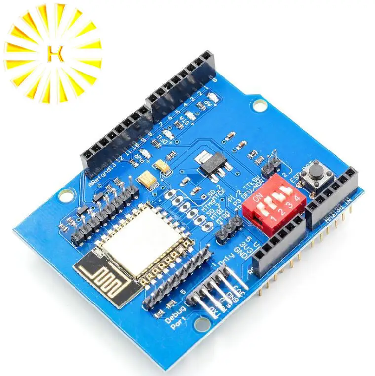 ESP8266 ESP-12E UART WIFI беспроводной Щит макетная плата для Arduino UNO R3 схемы модули плат один