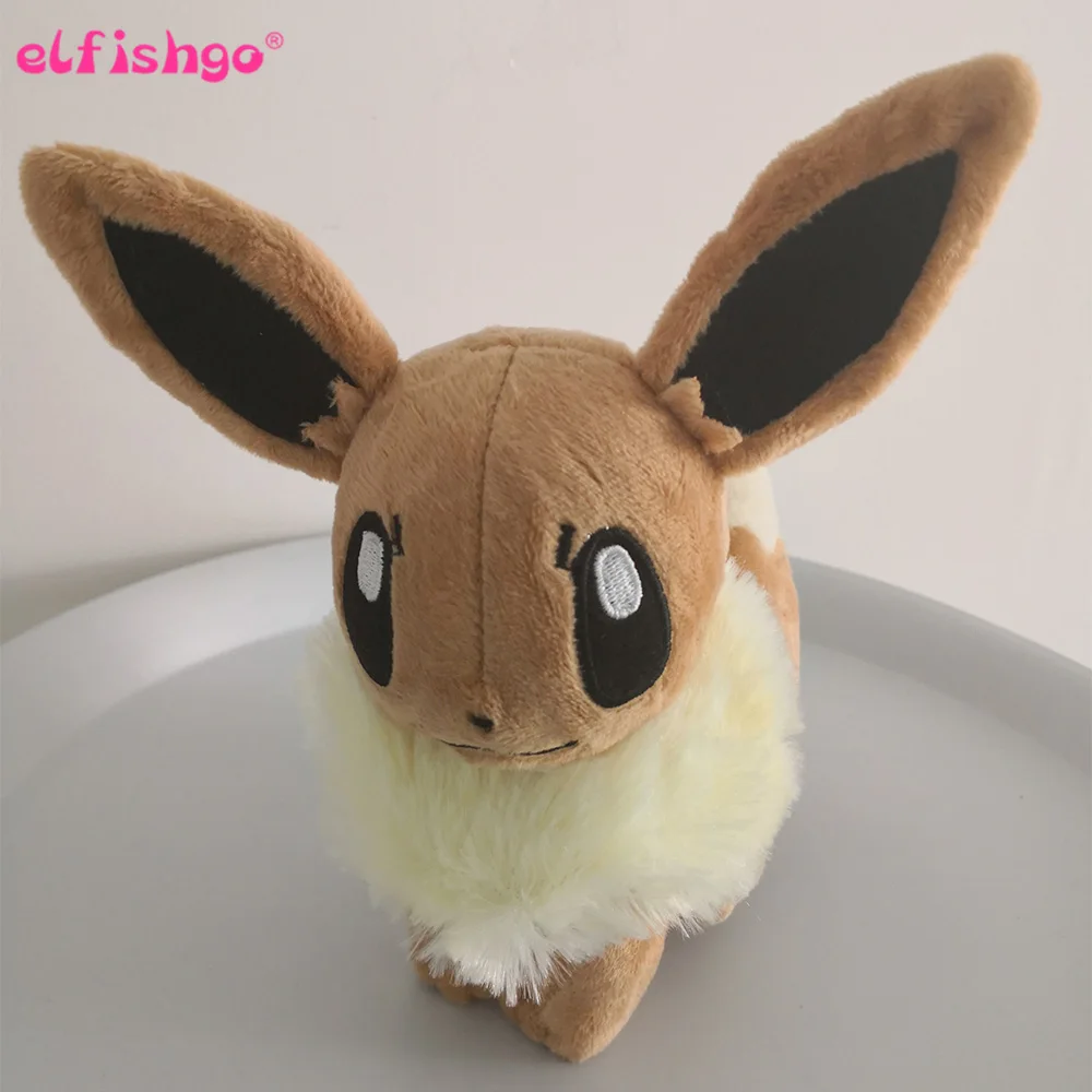 20 см японский аниме милый Eevee плюшевые игрушки мягкие куклы с биркой подарок для детей