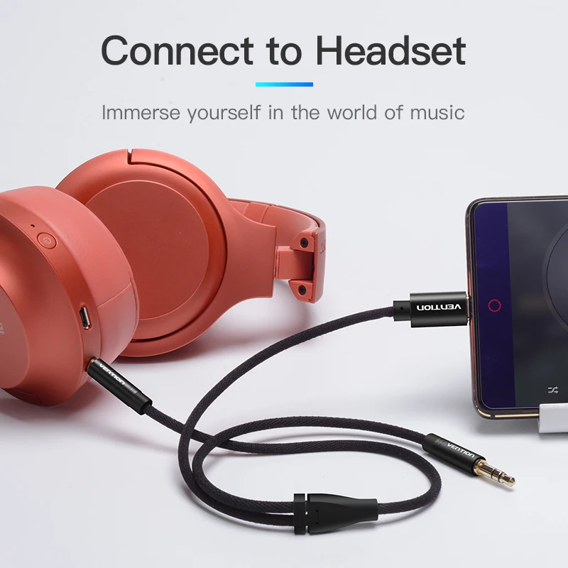 Vention AUX кабель usb type C до 3 5 мм разъем динамик аудио для Xiaomi HUAWEI наушники