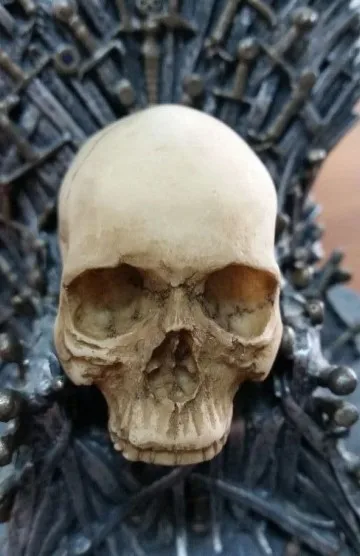 

Human skull Small skull playing pieces Charm 6*4*4.5cm free shipping