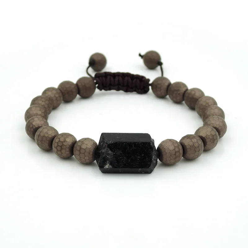 Титановые серебряные r/бронзовые граненые Матовые Круглые бусины из гематита и