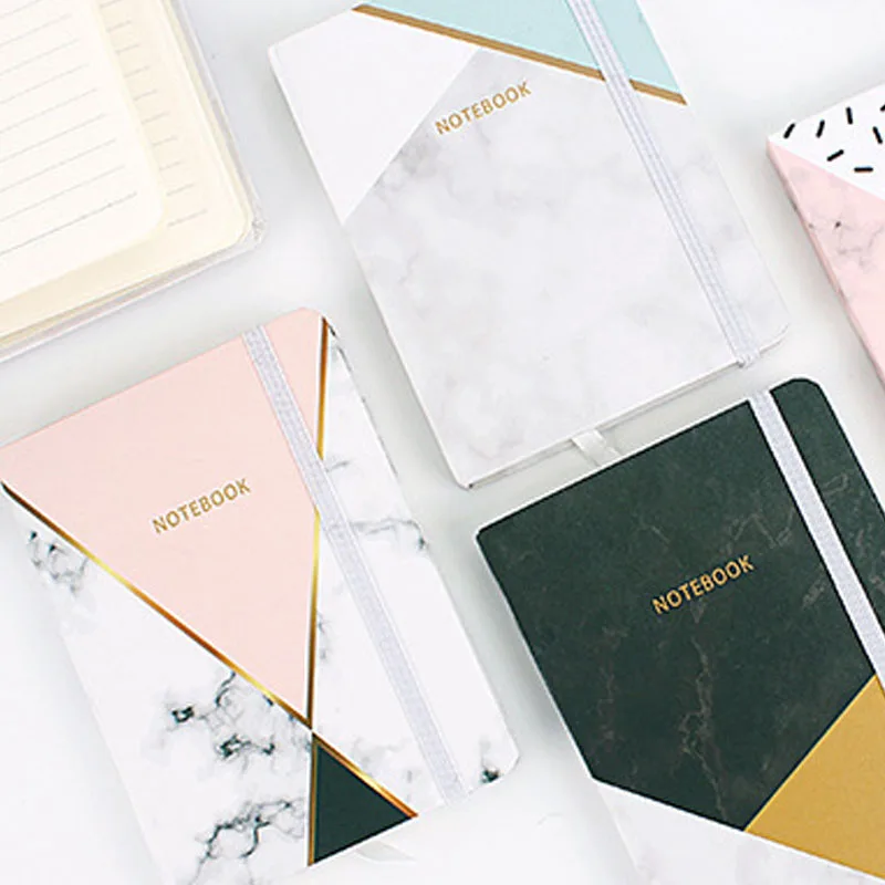 Новинка маленький розовый золотой мраморный роскошный блокнот Filofax карманный планировщик вставки разделители A6 стационарный пуля журнал поставок