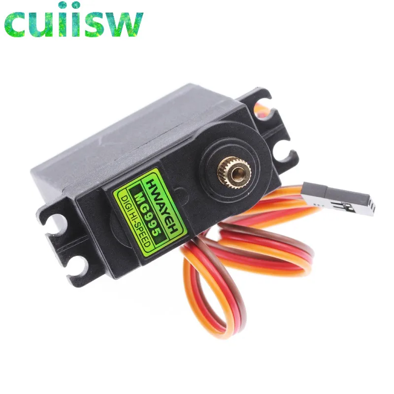 MG996R 13 кг 15 кг сервоприводы цифровой MG995 MG996 Servo c металлическими Шестерни для Futaba JR автомобиль RC модель вертолета лодка для Arduino UNO "сделай сам"