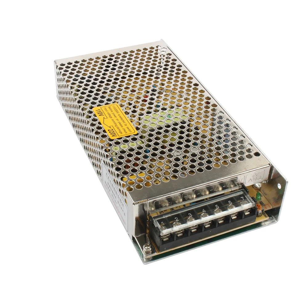 DIANQI Источник питания переменного тока в постоянный источник питания S-120w 5 в 12 В 15 в 24 в 27 в 36 в 48 в 20A 10A 8A 5A ac dc преобразователь блок питания