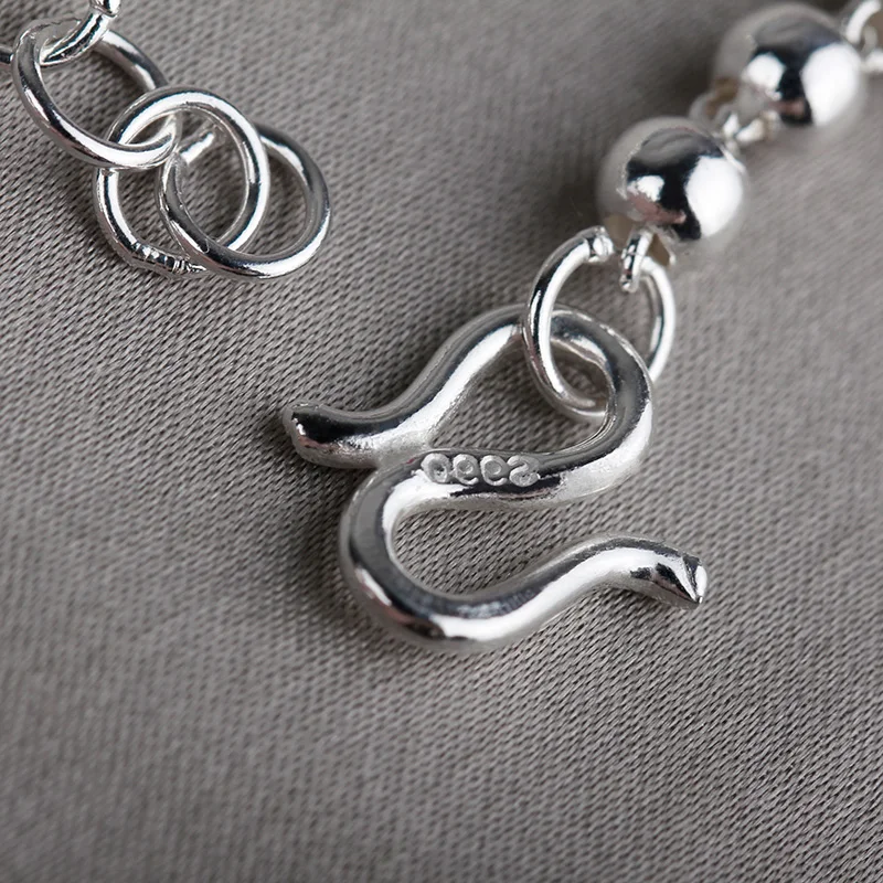 Браслеты на ногу женские с шариками простые ювелирные украшения в Корейском