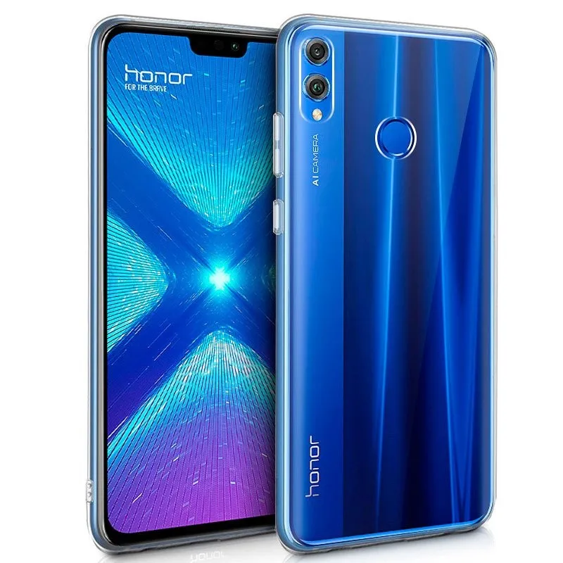 Прозрачный силиконовый чехол-подставка для huawei Y6 2019 | Мобильные телефоны и
