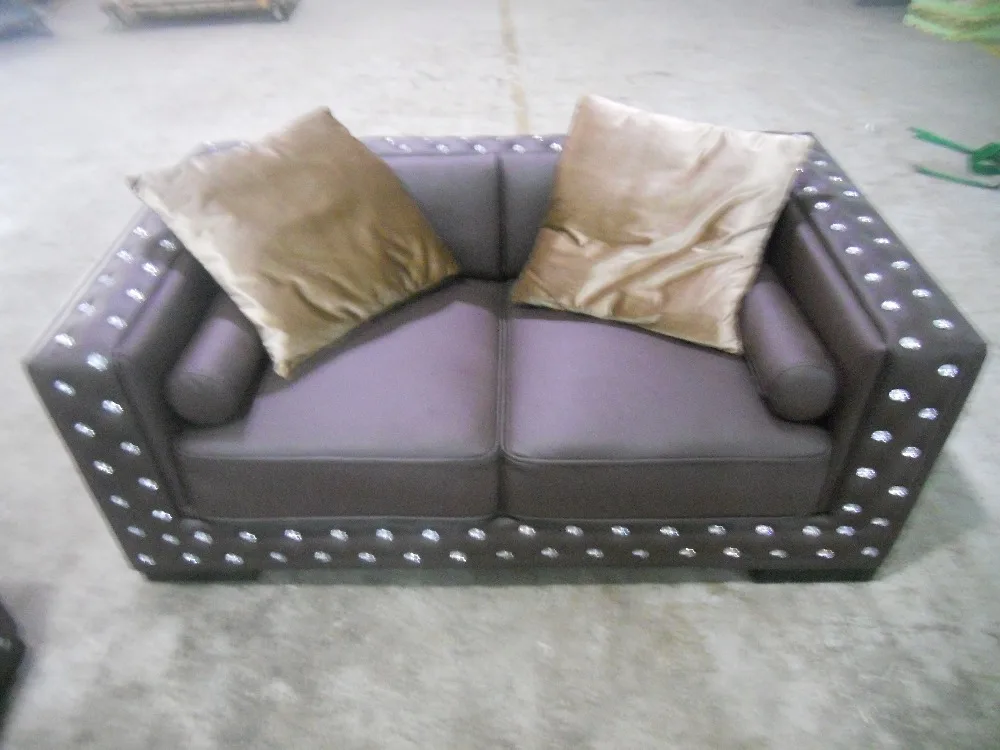 Жемчужно бежевый кожаный Французский Королевский диван для гостиной горячая