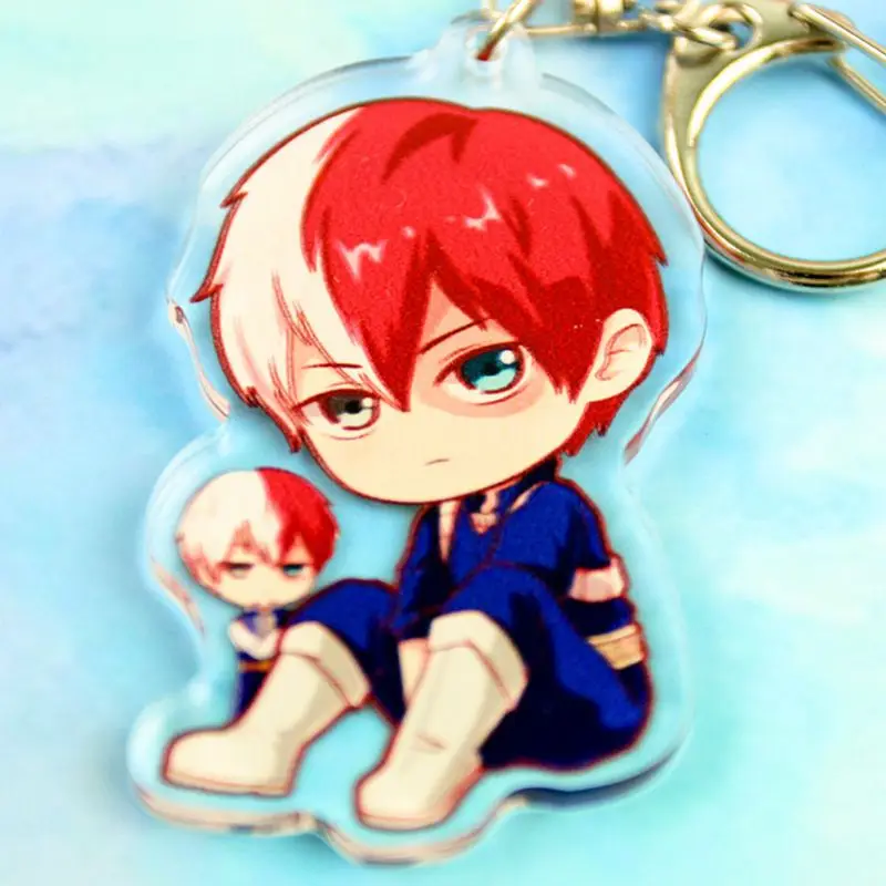 Мой герой Академия боку нет героев Todoroki Shoto фигурка мидория брелок bakugou katsuki