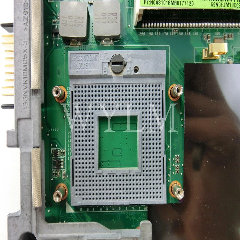 K50IJ материнская плата для ноутбука ASUS X5DIJ X8AIJ K50IJ K40IJ материнская плата для ноутбука 60-NVKMB1000-C03 1" or15" REV2.1 тестирование