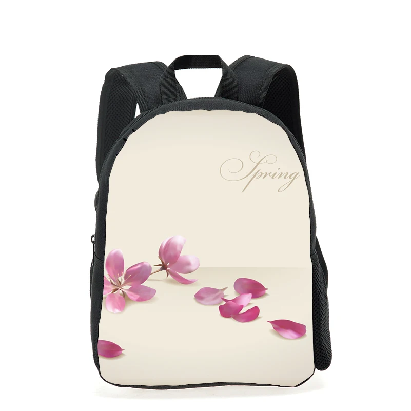 Рюкзак детский, 12 дюймов, с 3D-принтом цветов