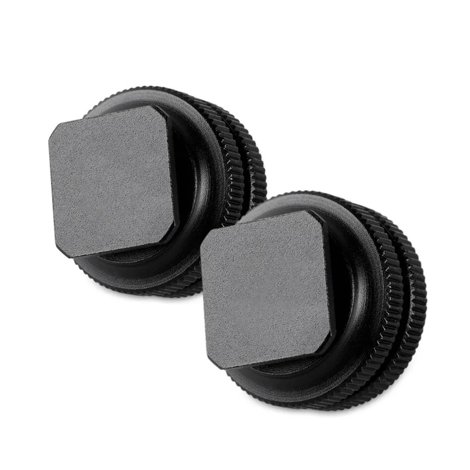 SmallRig Холодный башмак адаптер(2 шт) с 3/" до 1/4" винт с резьбой для крепления на штативе для камеры и монитора-1631
