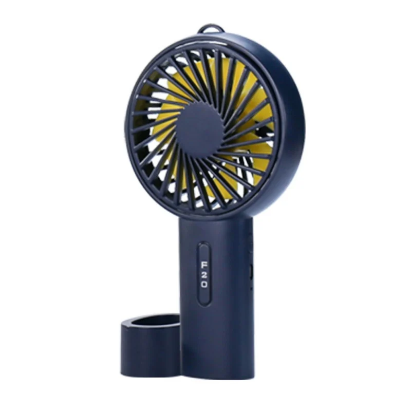 Handheld USB Fan Cooler 3 Speed Adjustable Mini Rechargeable Handy Small Desk Desktop Cooling Birthday Gift | Дом и сад