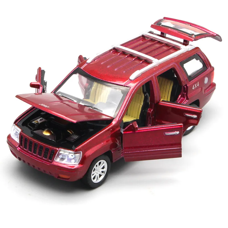 1:32 джип Grand Cherokee Автомобиль Diecasts &amp Toy транспортные средства модель автомобиля со